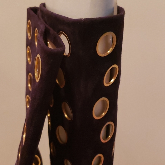 Brand New Christian Louboutin Grommet boots - Picture 3 of 6